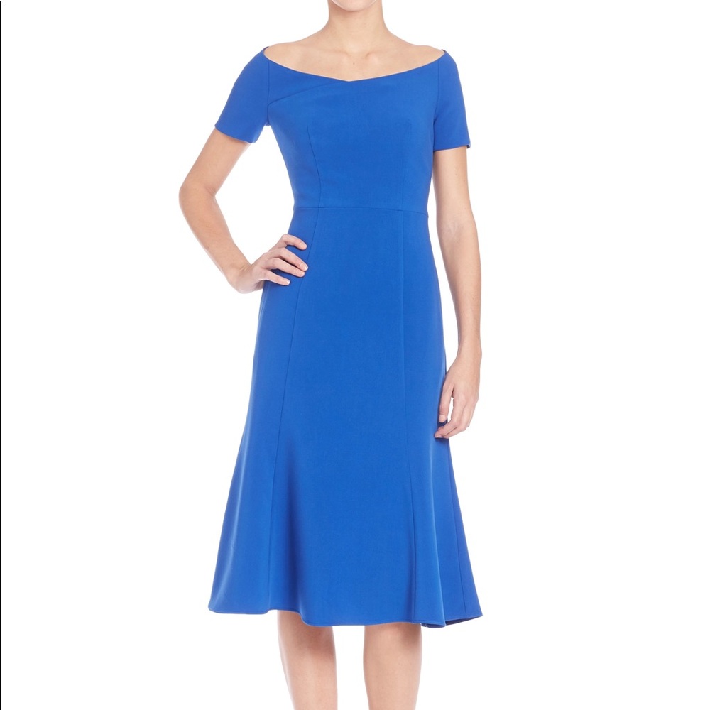 Black Halo Nelia A-Line Sheath Dress
